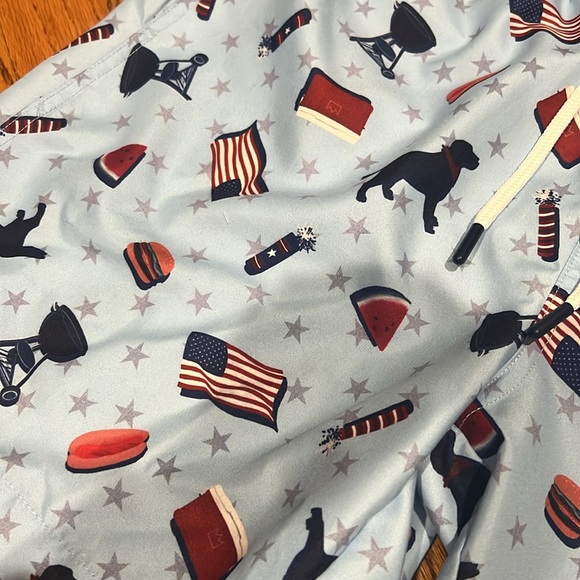 Crown and ivy patriotic swim trunks size medium - Picture 2 of 6